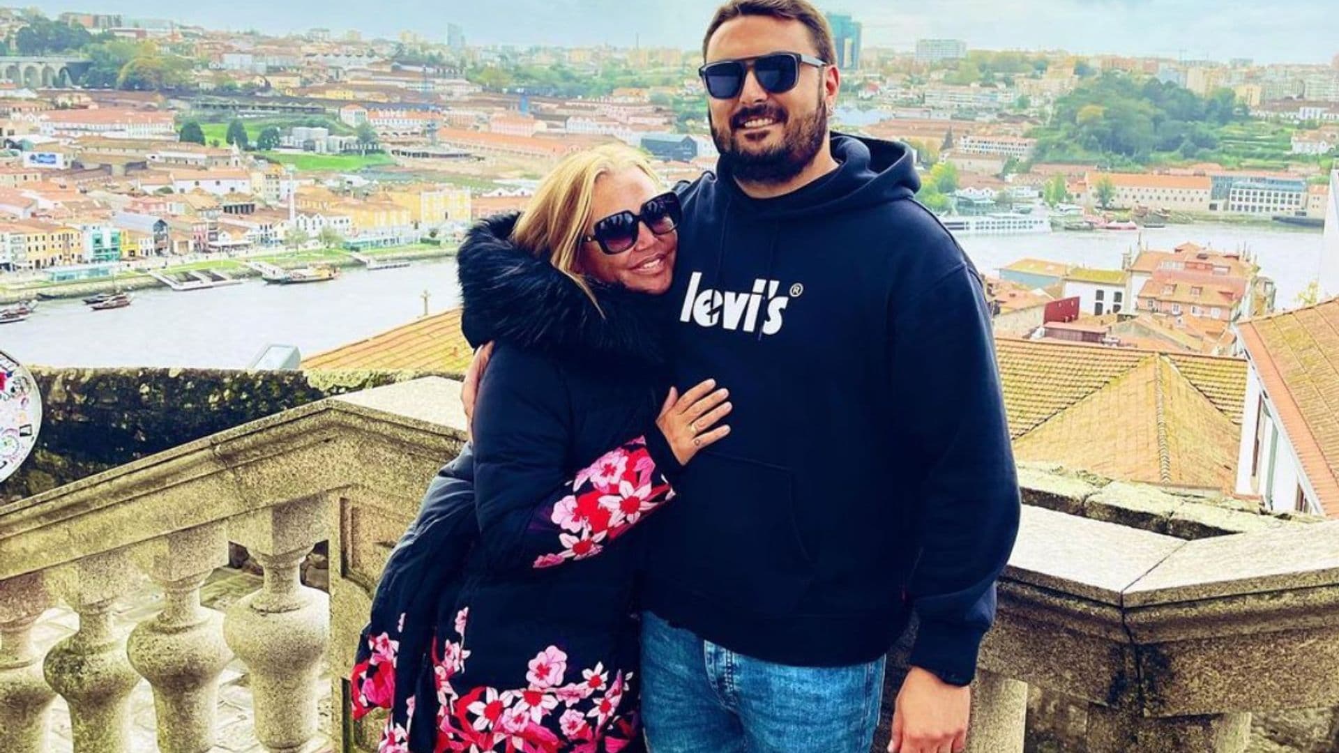 El romántico fin de semana en Oporto de Belén Esteban con su marido, Miguel Marcos