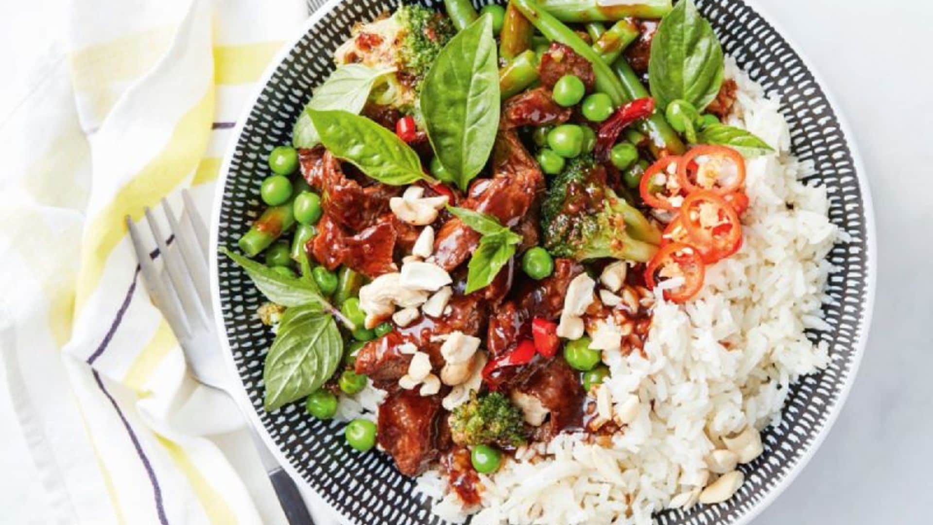 'Chop suey' de ternera