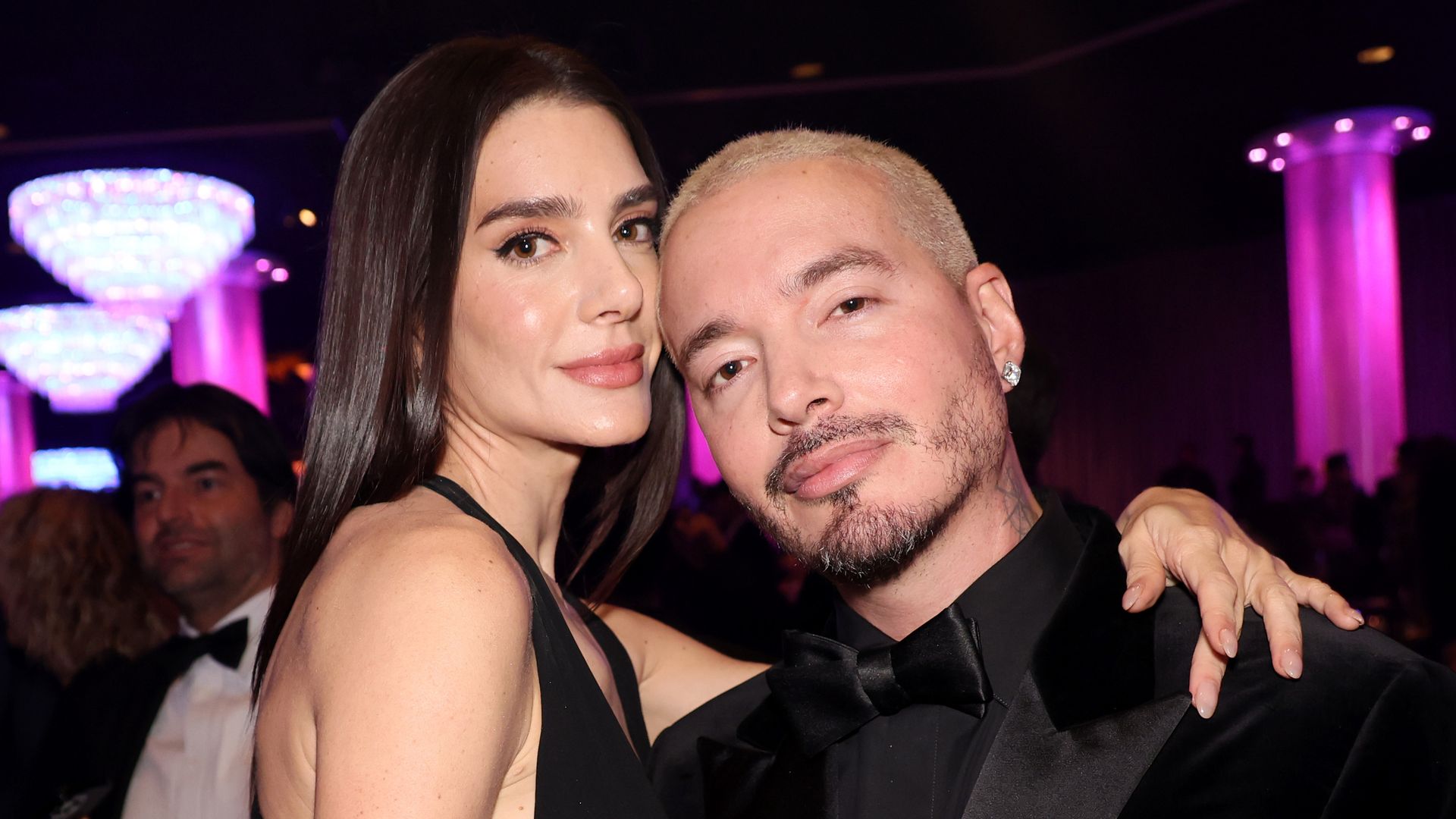 Valentina Ferrer and J Balvin attend the 67th Annual GRAMMY Awards Pre-GRAMMY Gala & GRAMMY 