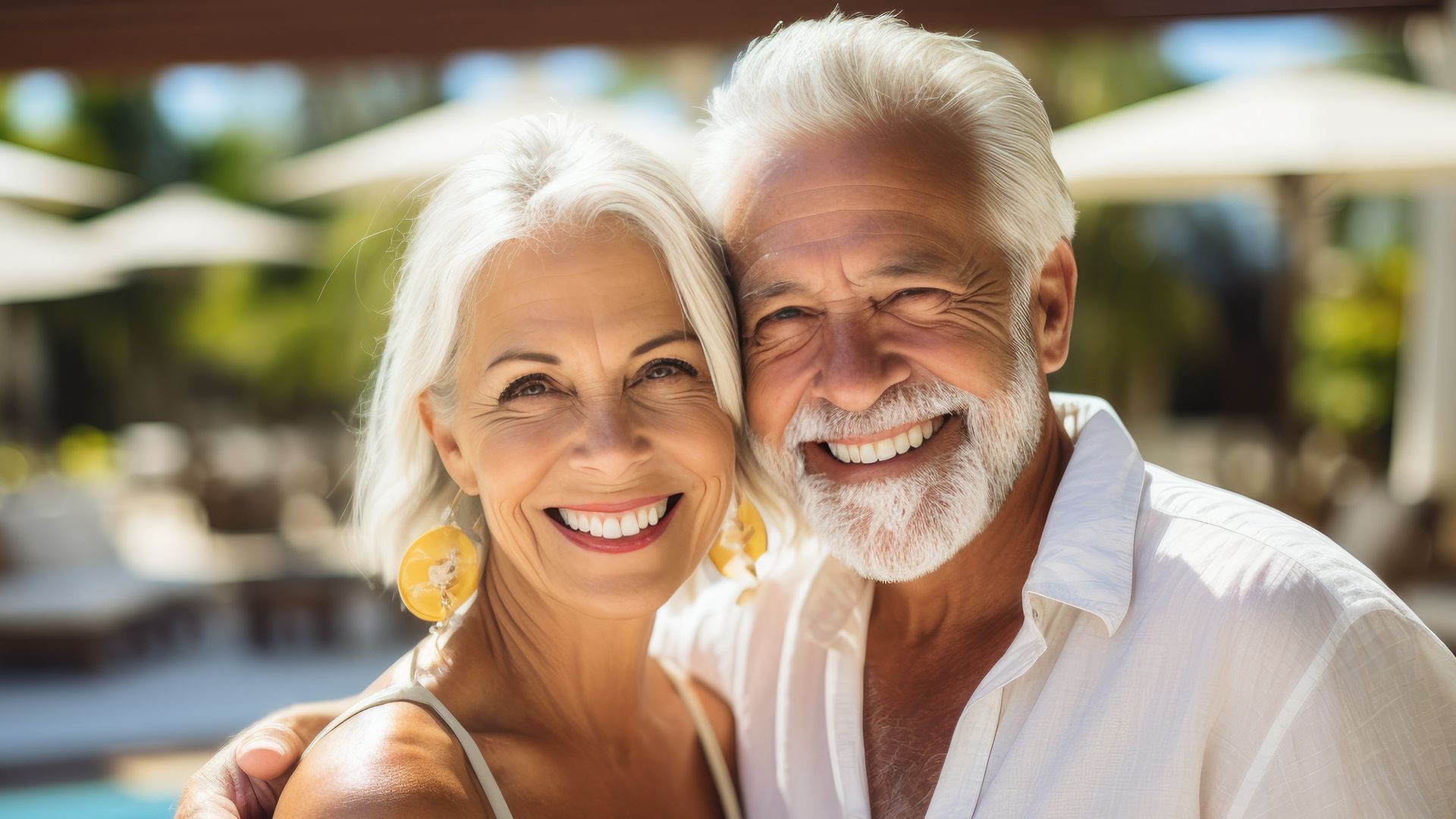 Pareja mayor de 60 años