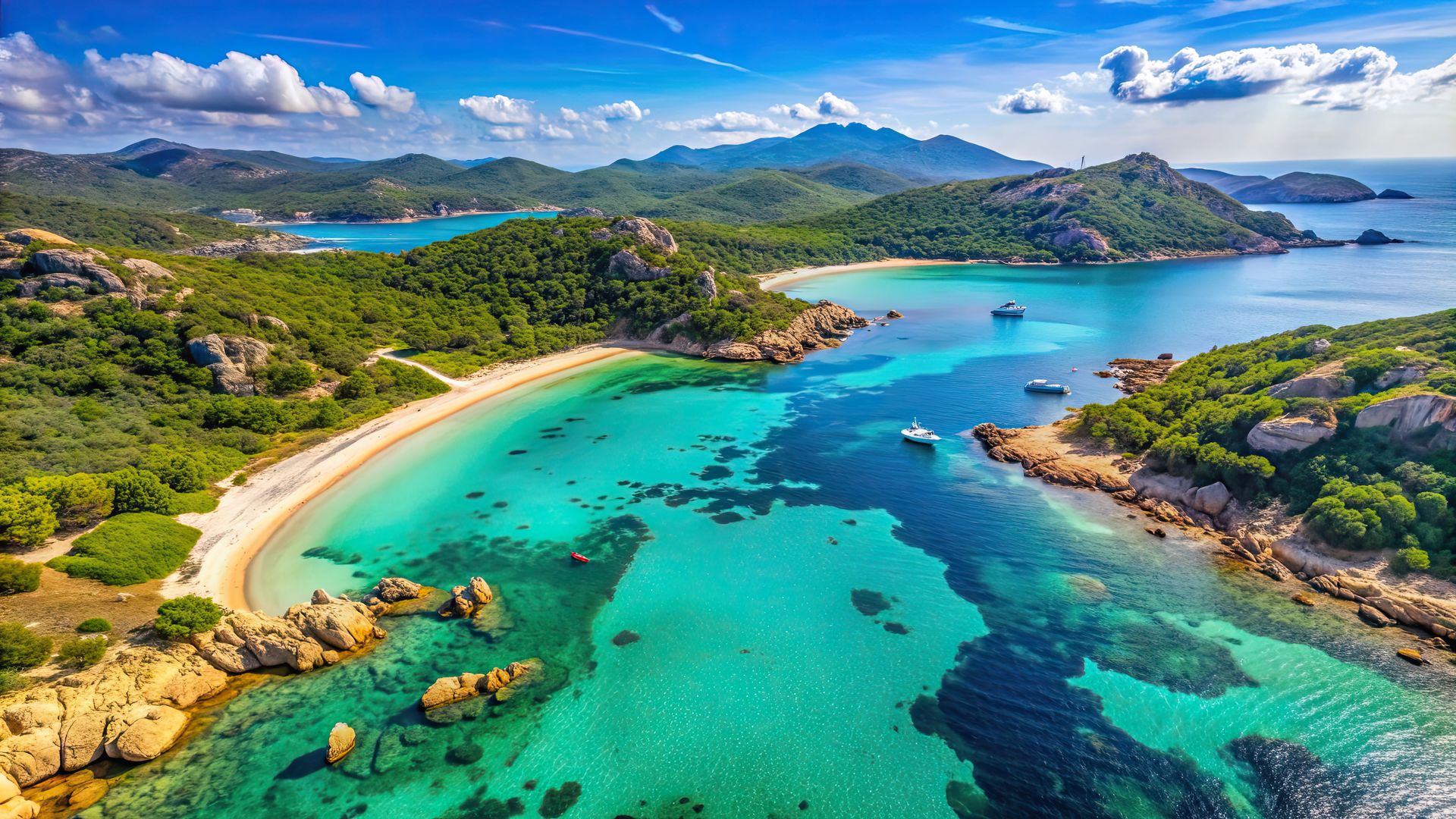 Cala Brandinchi en Cerdeña, Italia, elegidas entre las mejores playas de Europa de 2025