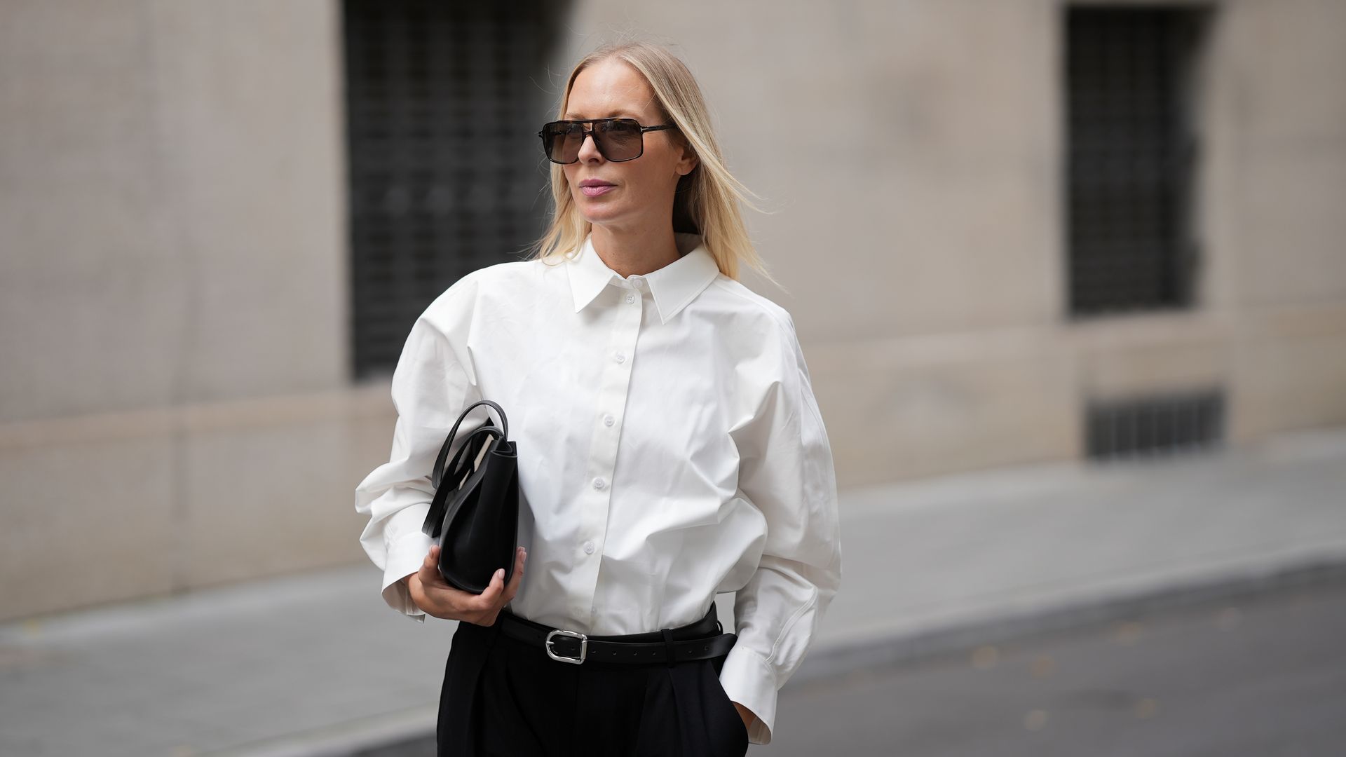 Camisa blanca streetstyle