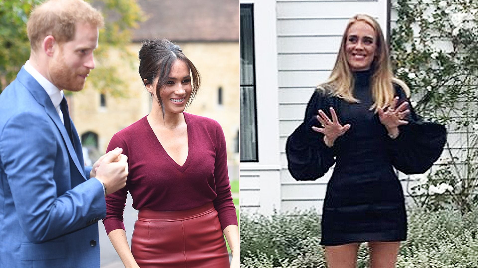 Adele, la nueva amiga y consejera de los duques de Sussex en Hollywood