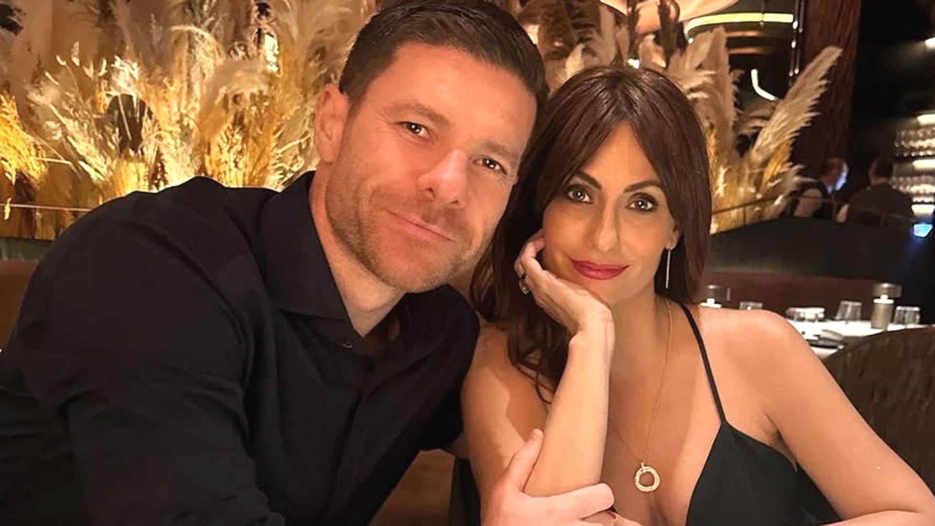 Xabi Alonso y Nagore Aranburu