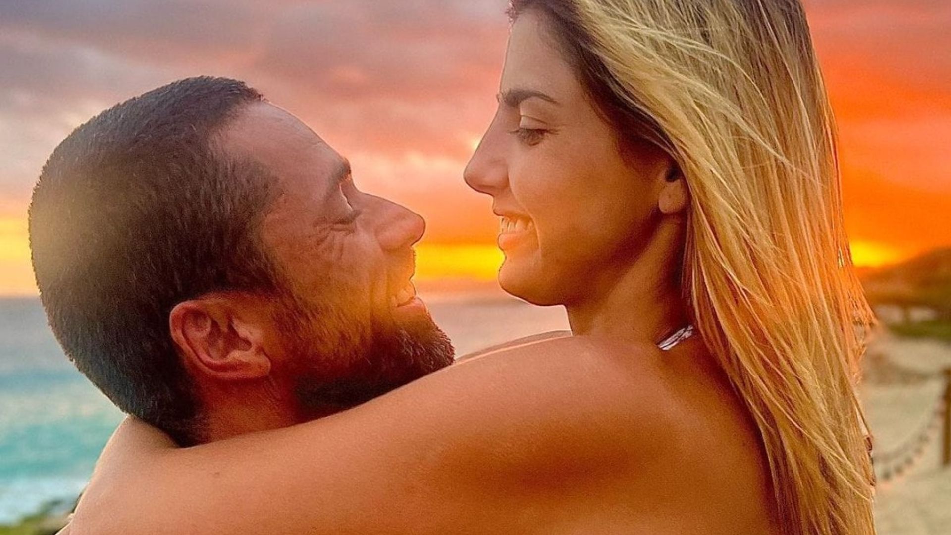 Michelle Renaud y Matías Novoa celebran el primer aniversario del inicio de su historia de amor