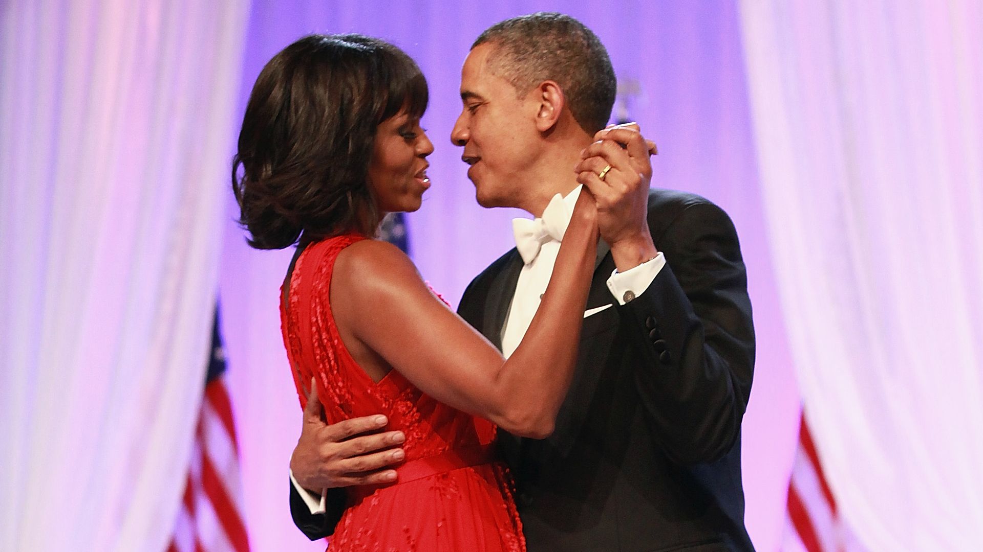 Los Obama en el Baile presidencial del 2013