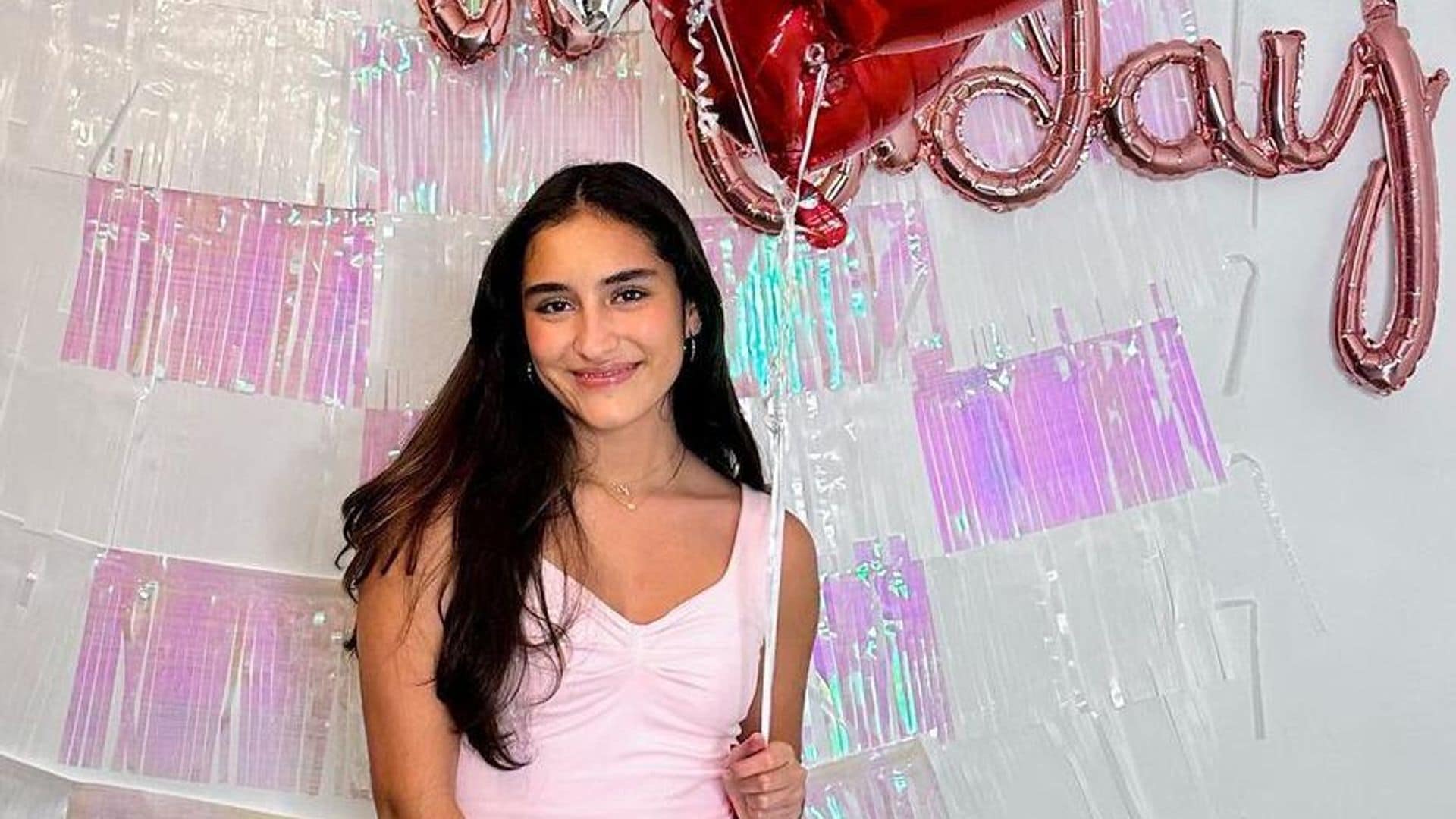 Así fue la íntima fiesta de 15 años de Lucía, la hija de Fabián Ríos