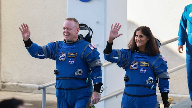  Butch Wilmore y Suni Williams astronautas