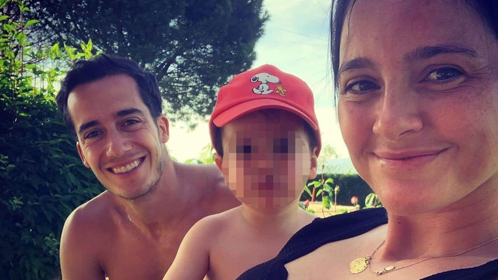'¡Te queremos, Maca!', el hijo de Lucas Vázquez ya conoce a su hermanita