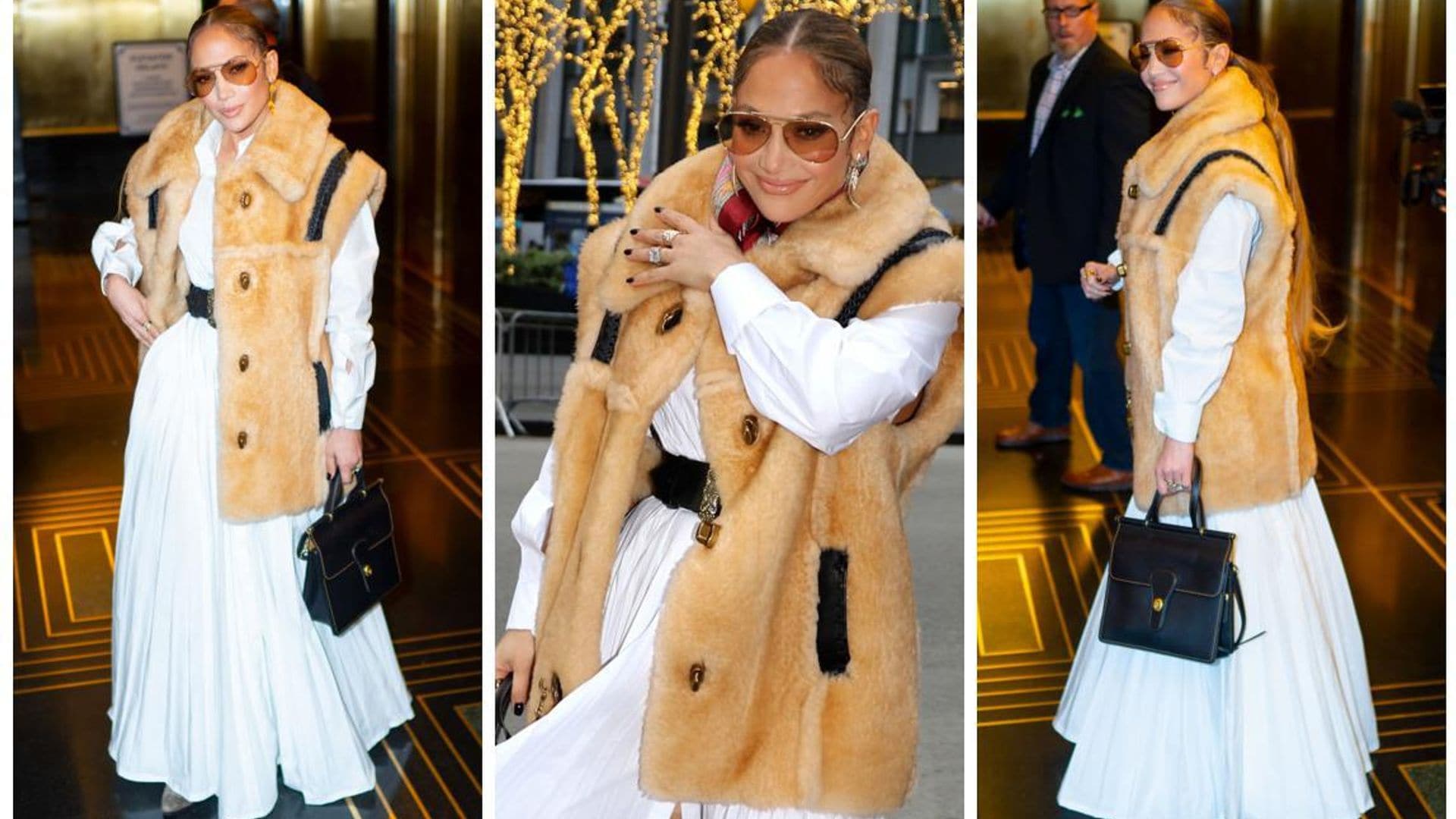Jennifer Lopez demuestra que este chaleco es el mejor complemento de la temporada