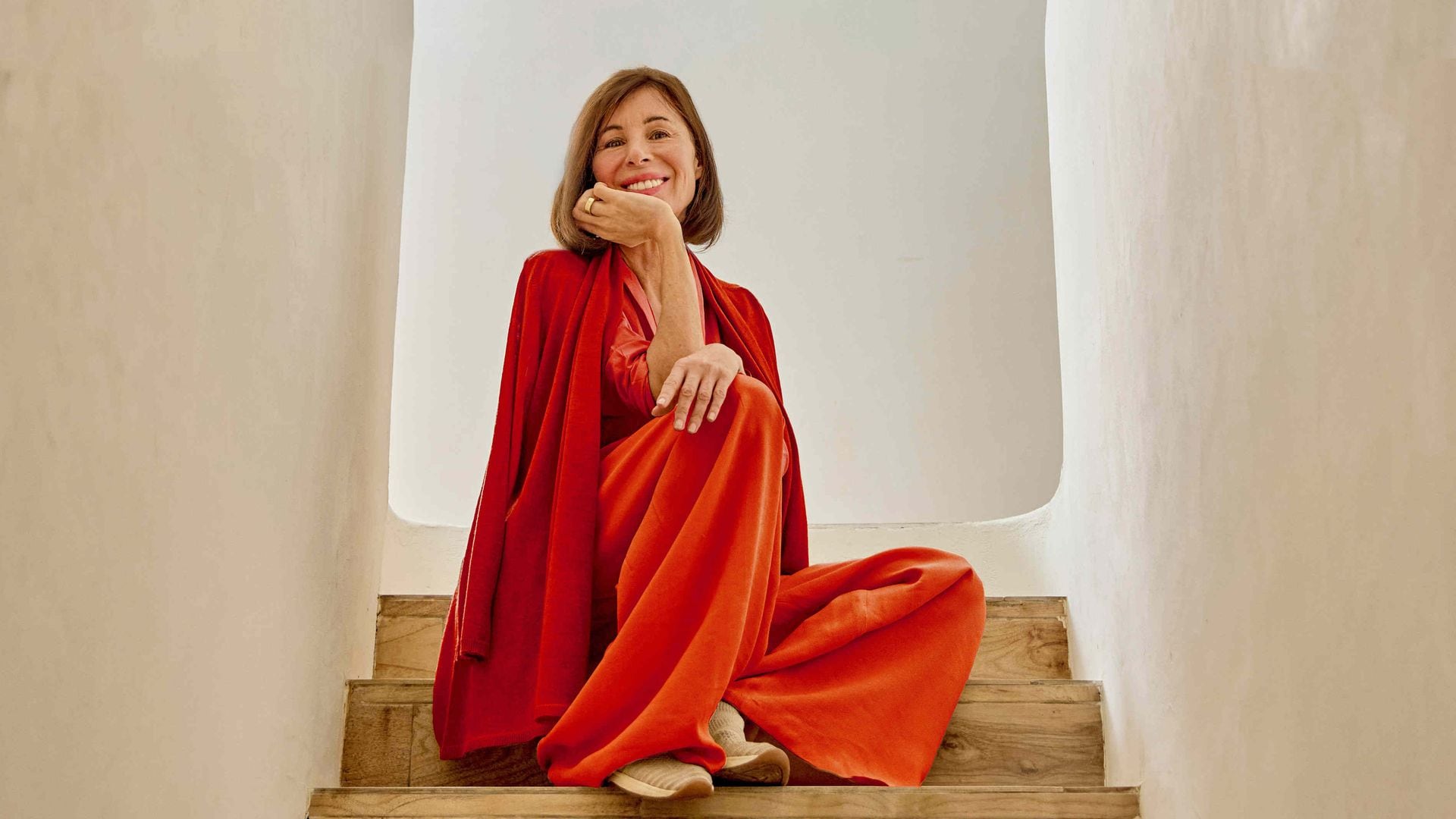 La diseñadora Sybilla en su taller