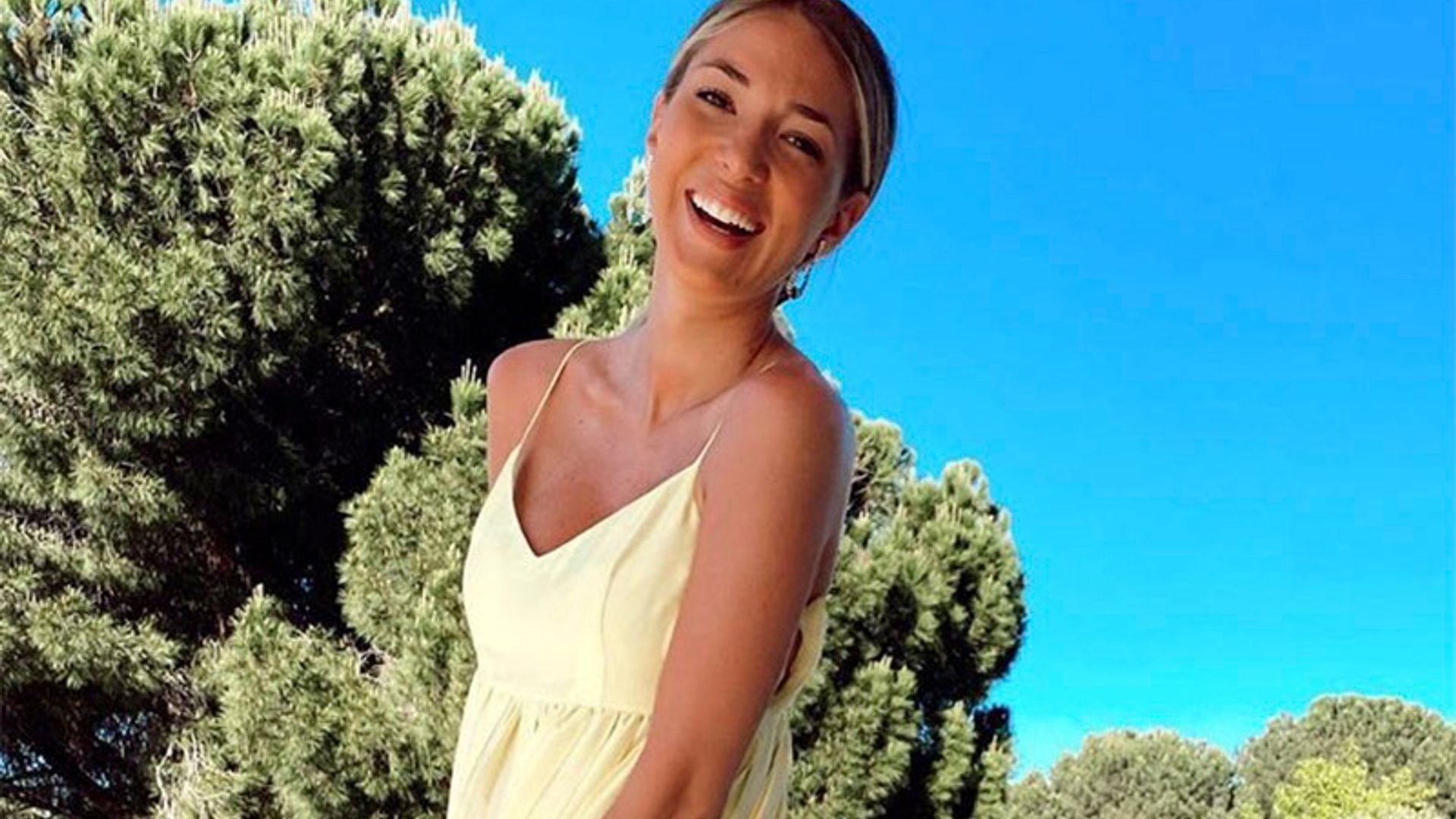 ¡Adiós minifalda! Alice Campello cambia la estrategia de estilo en su embarazo