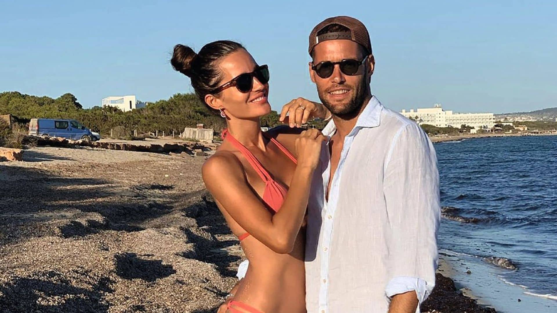 Malena Costa, en plena forma para celebrar cuatro años de casada con Mario Suárez