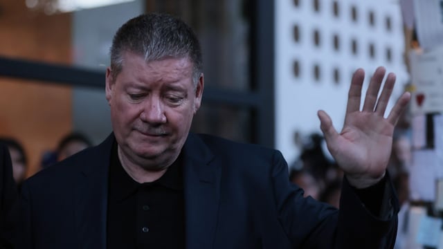 Geoff Payne, el padre de Liam Payne, a su llegada al hotel CasaSur de Palermo en Buenos Aires