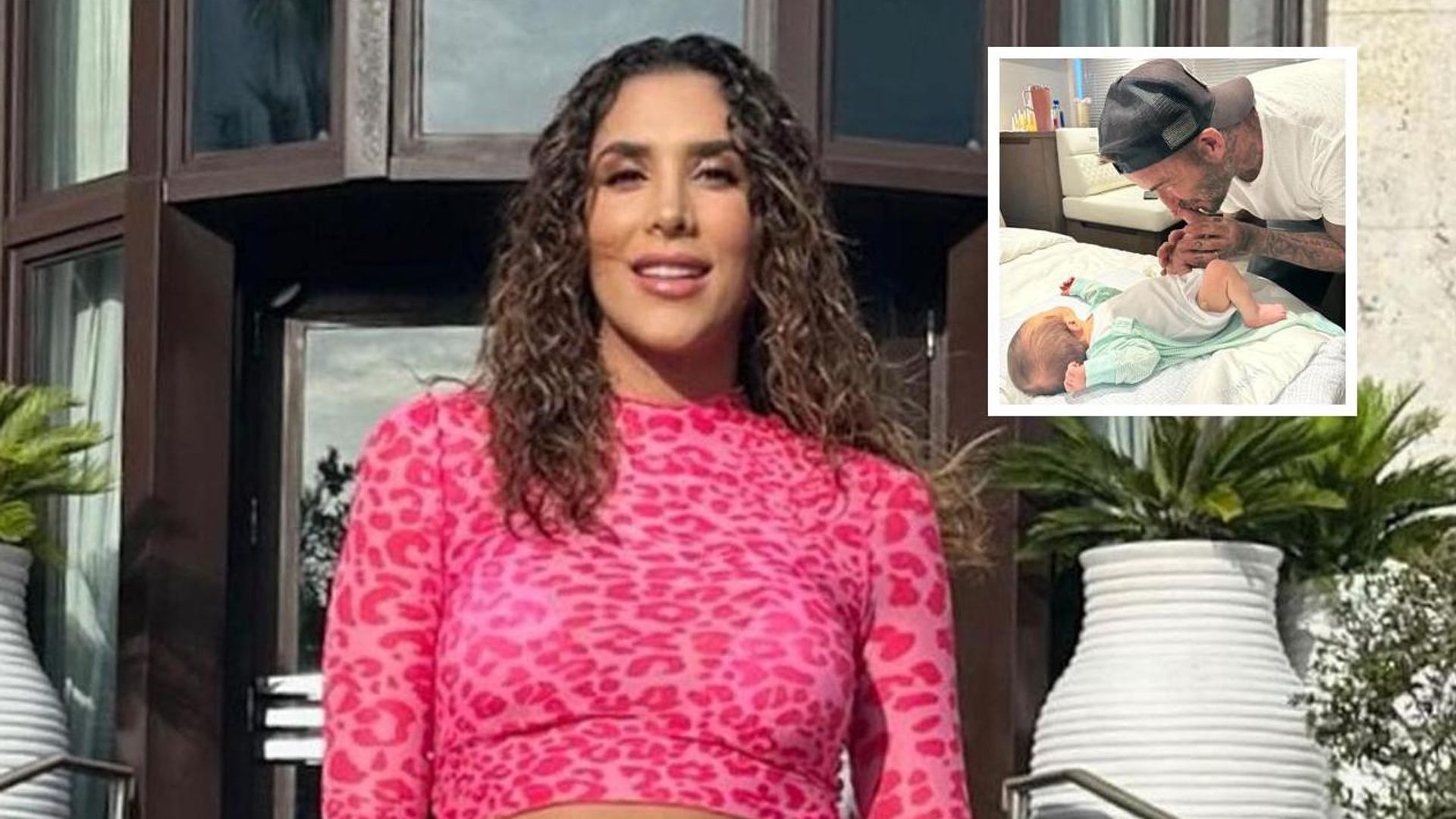 Daniela Ospina responde a la visita de David Beckham al bebé de Marc Anthony y Nadia Ferreira