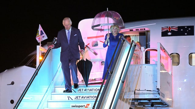 El Rey Carlos y la Reina Camilla en Australia