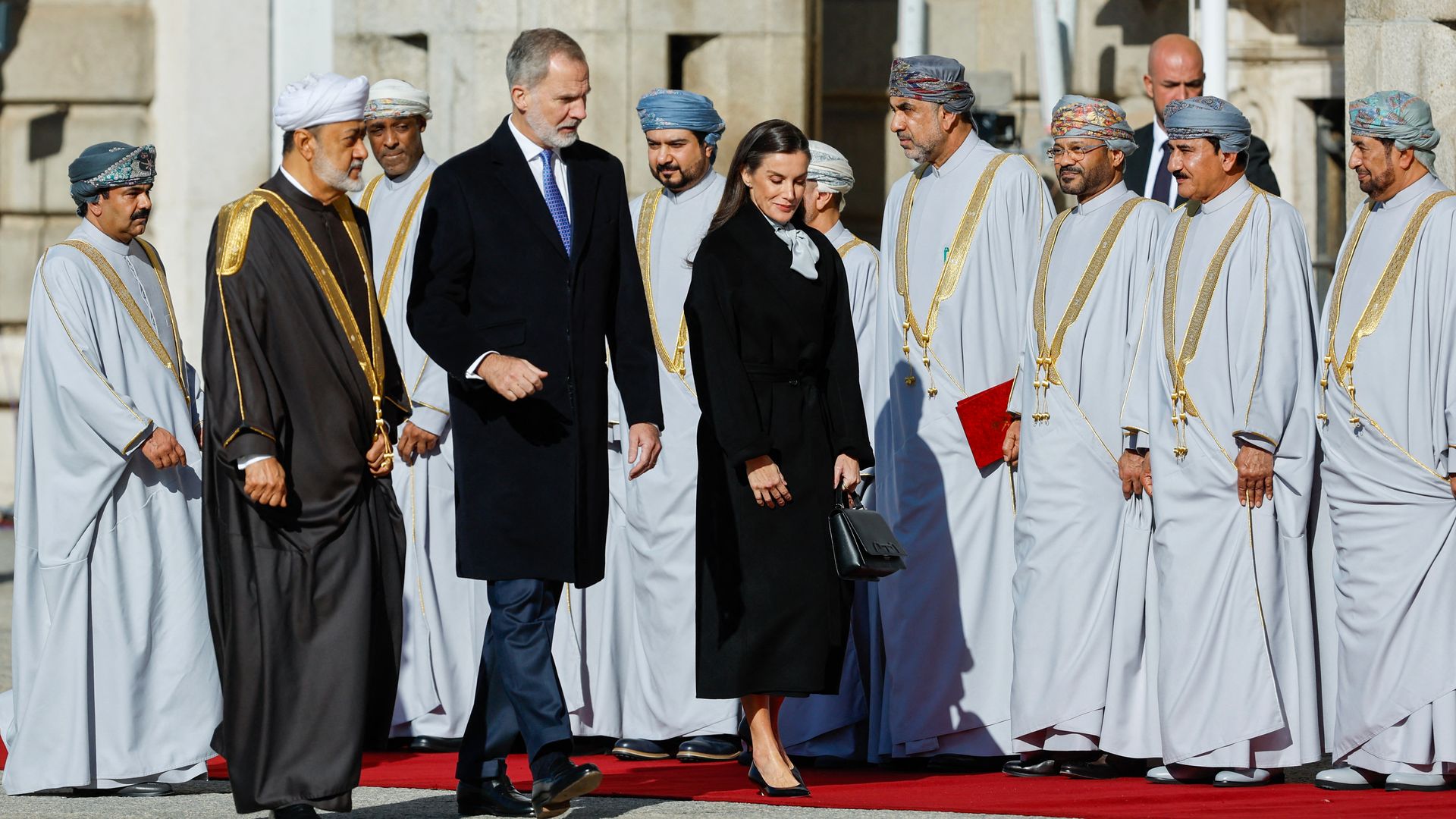 Felipe VI y la reina Letizia recuperan las ceremonias oficiales dos años después y con el Sultán de Omán como protagonista