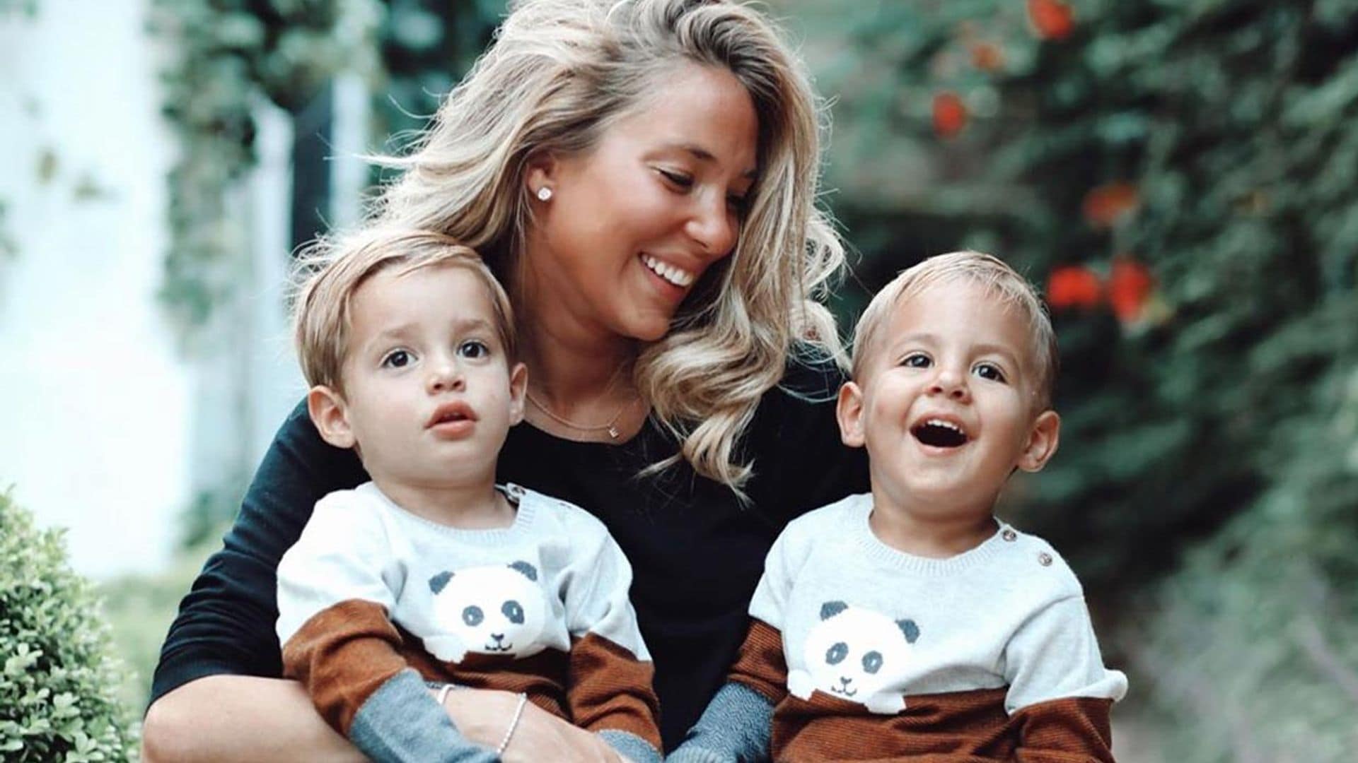 La simpática reacción de los hijos de Alice Campello y Álvaro Morata tras su primer día de colegio