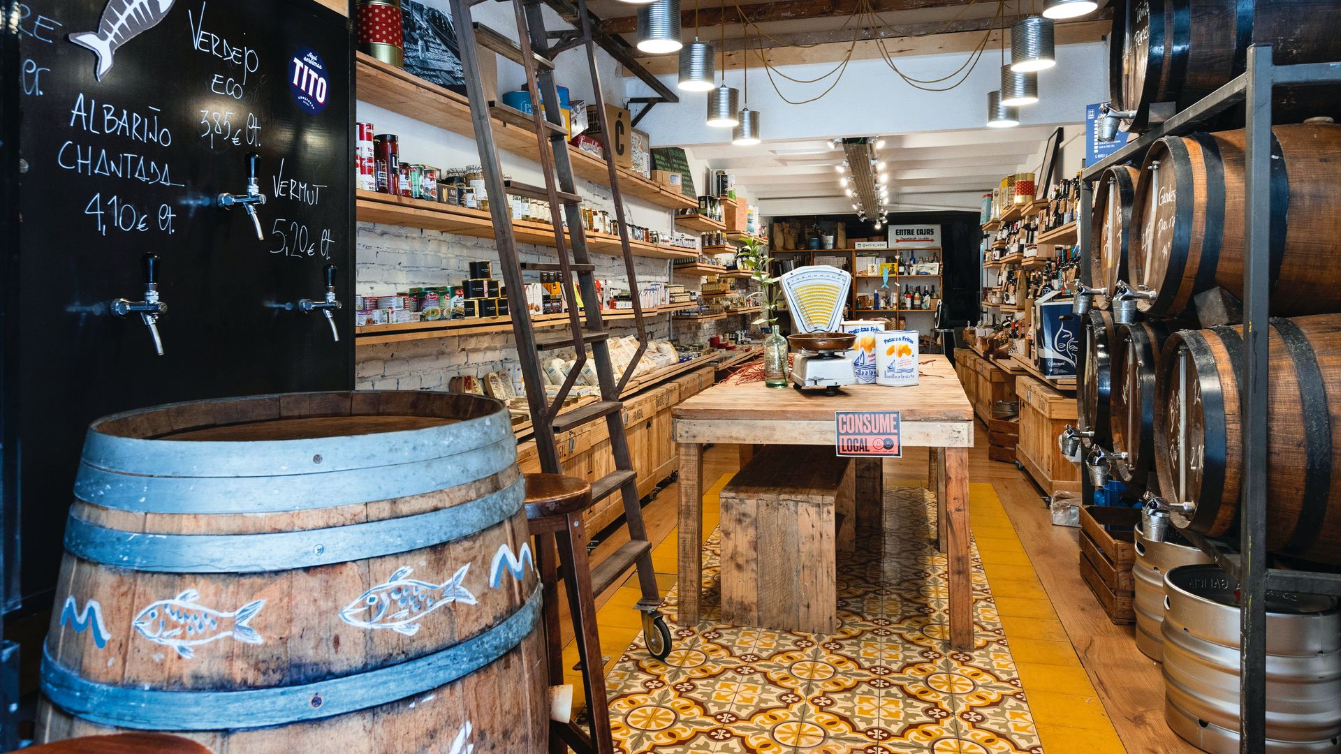 Entre Latas, restaurante de conservas gourmet en Barcelona