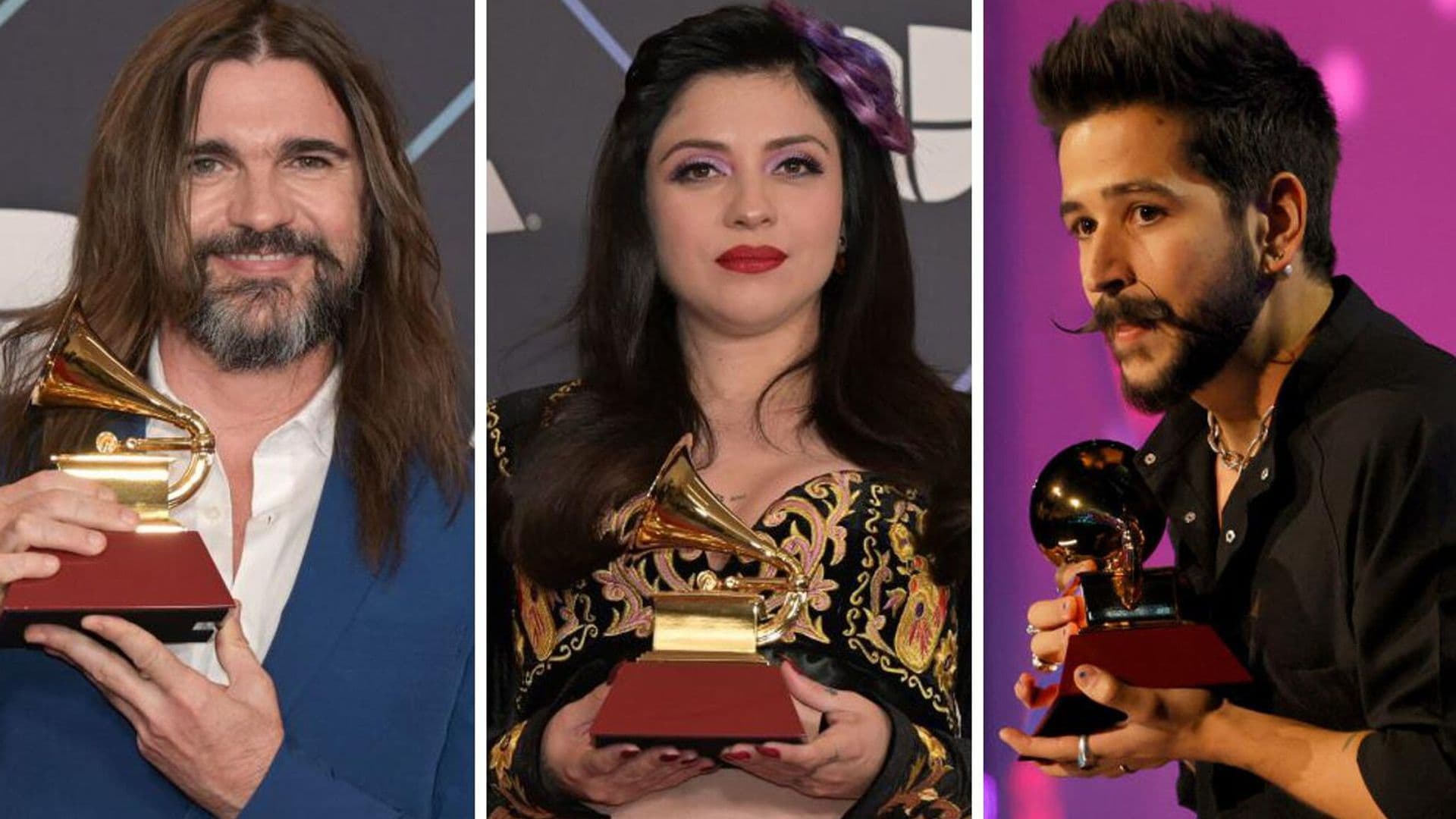 Latin Grammy 2021: Camilo, el máximo ganador de la noche