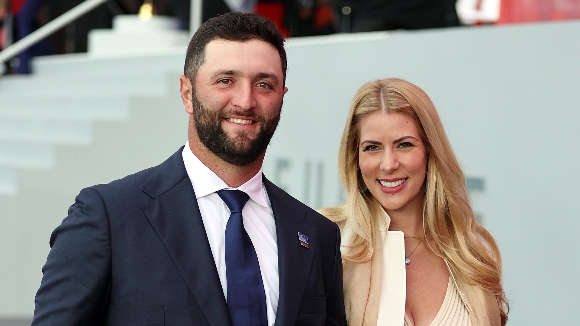 Jon Rahm y Kelley Cahill