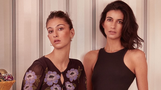 Mercedes Domecq con su hija