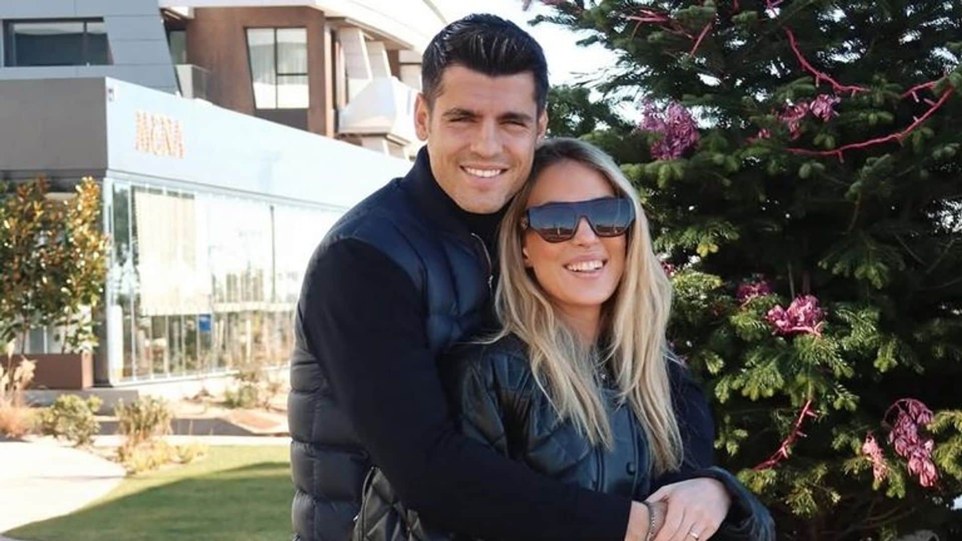 El gesto de Álvaro Morata y Alice Campello en el cumpleaños de su hija Bella que aviva los rumores de distanciamiento