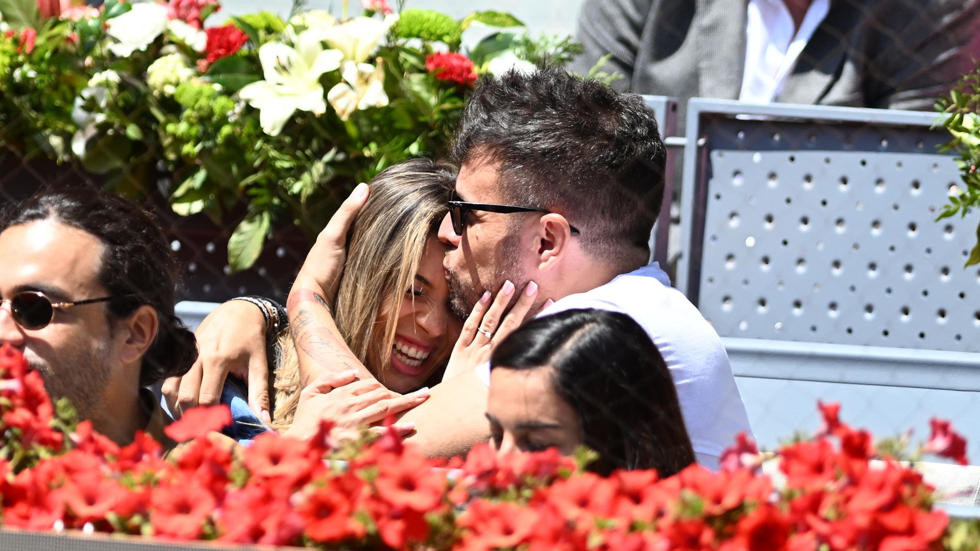 Pablo López y su novia: arrumacos y complicidad en el torneo Mutua Madrid Open 2025