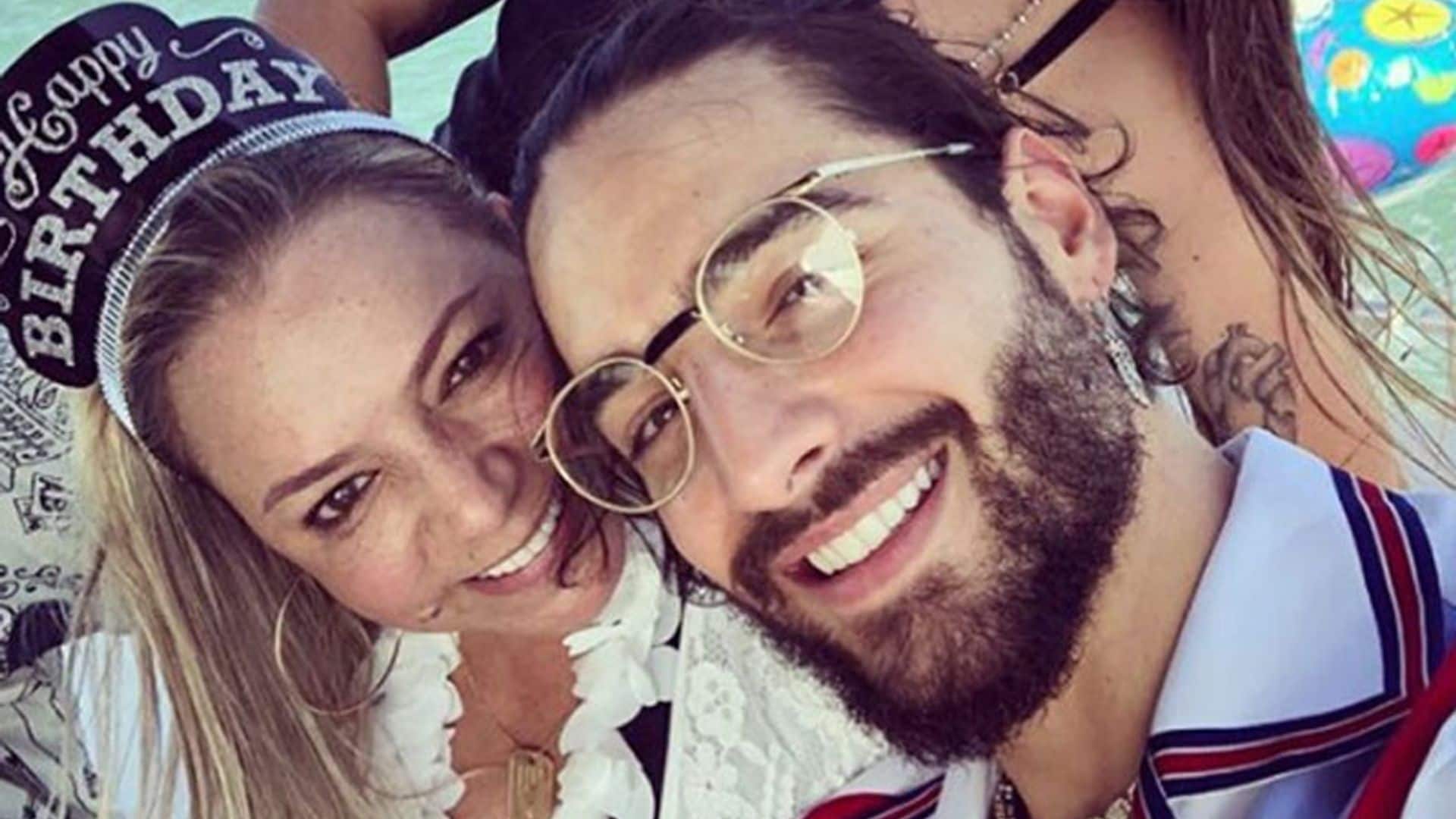 Yate, tarta de Chanel y Marc Anthony: las sorpresas de Maluma por el cumpleaños de su madre