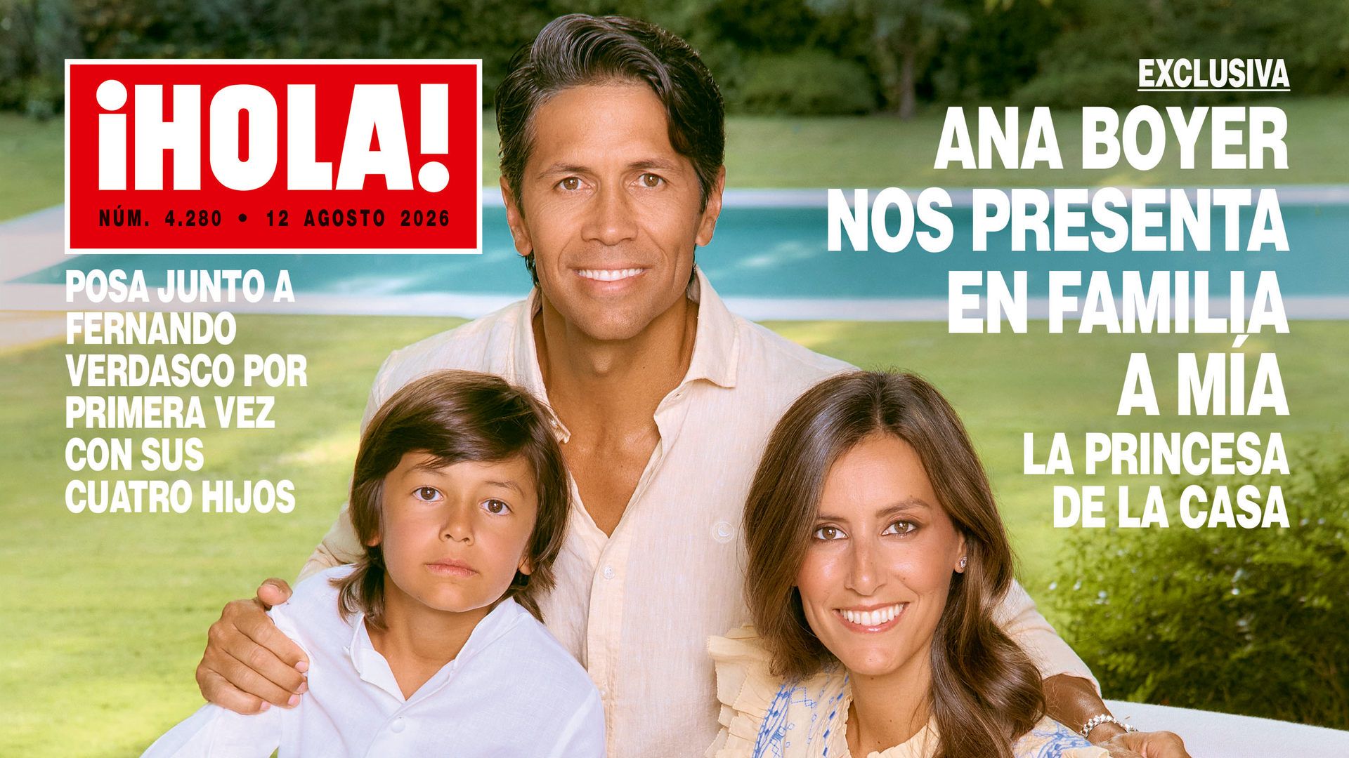 Una presentación muy esperada y las grandes exclusivas de la semana: el nuevo número de ¡HOLA! ya está a la venta