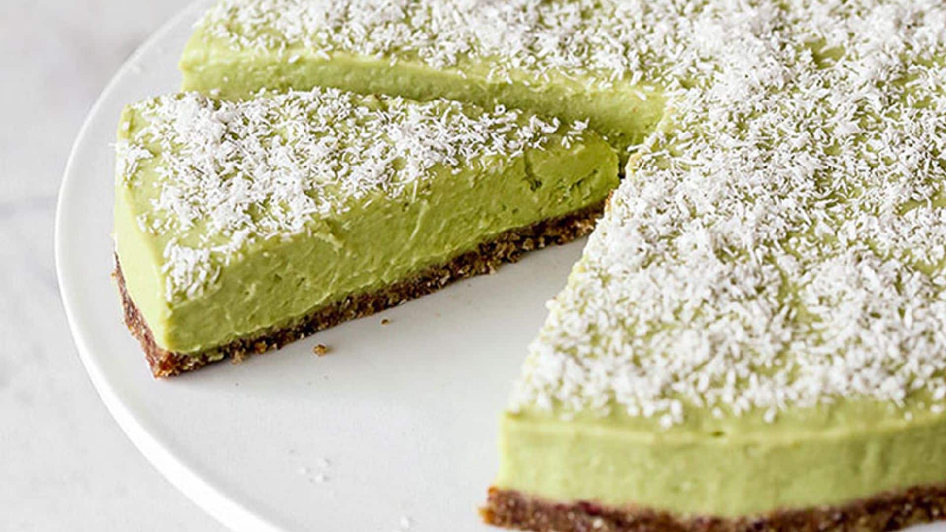 Tarta de aguacate y limón