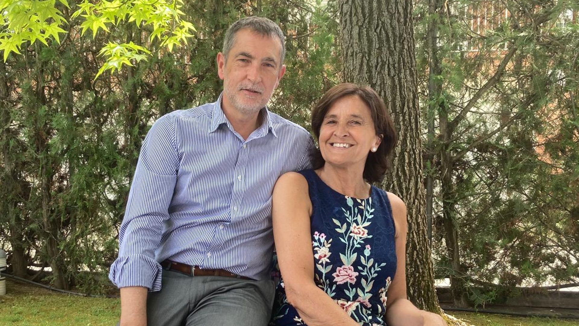 Pilar Guembe y Carlos Goñi, docentes