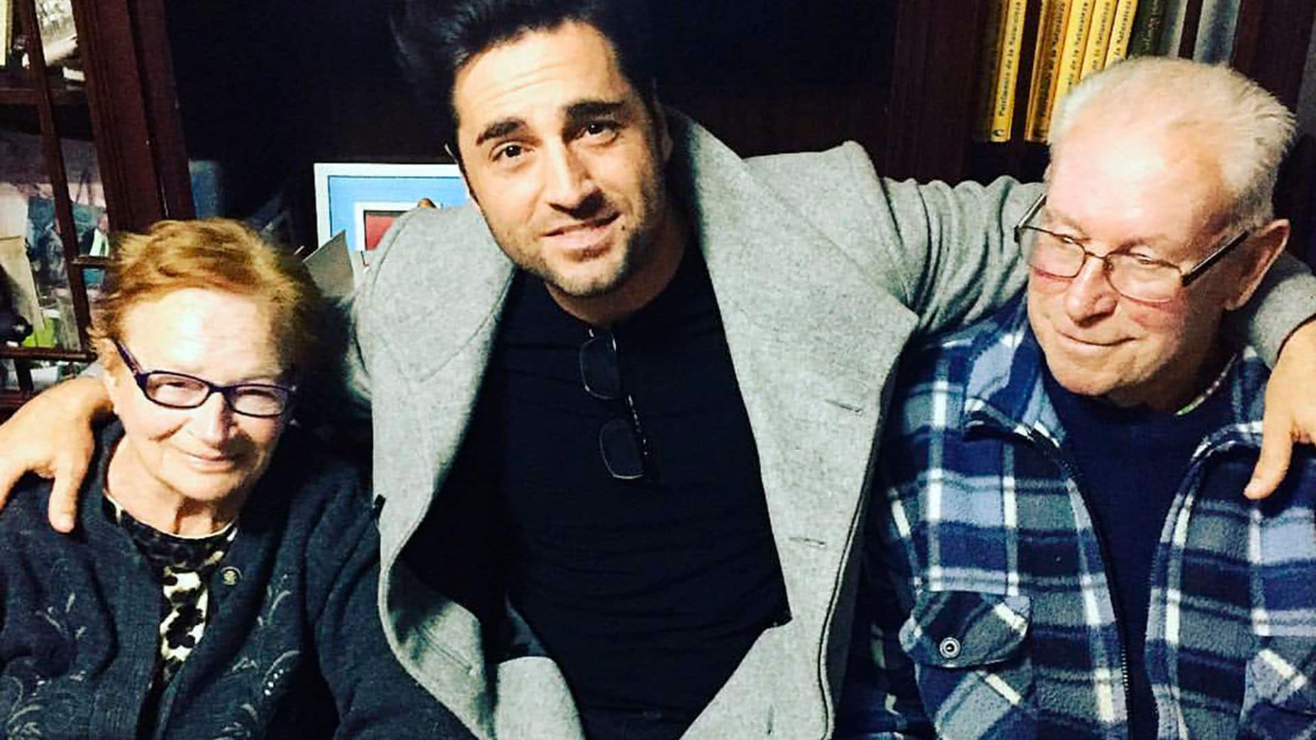 David Bustamante, roto de dolor por la muerte de su abuela, comparte un emotivo video de su último momento juntos