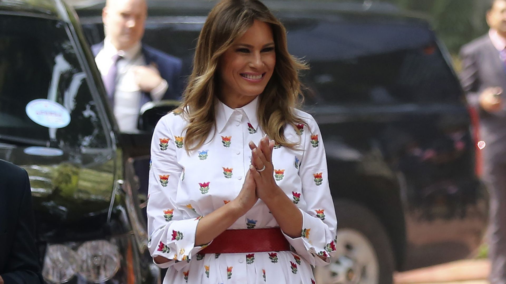 El viaje lleno de estilo de Melania e Ivanka Trump por la India