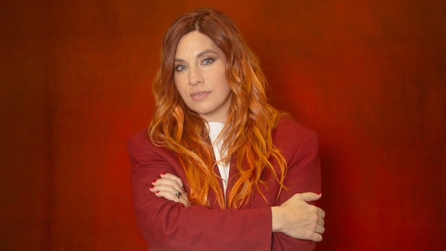 La cantante Leire Martínez posa para Europa Press, en las oficinas de Sony Music, a 8 de abril de 2025, en Madrid (España)