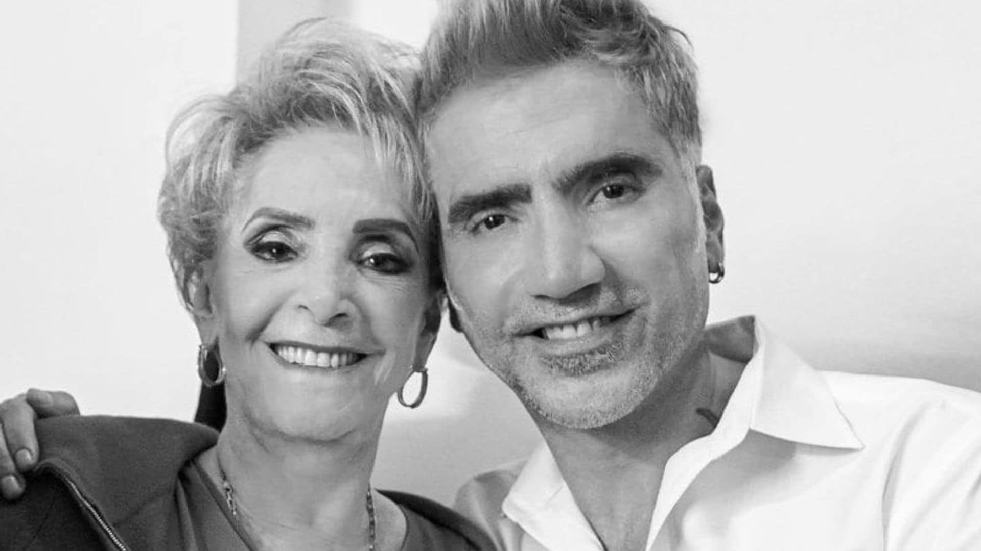 'Nunca me cansaré de celebrarte', el emotivo mensaje de Alejandro Fernández para doña Cuquita
