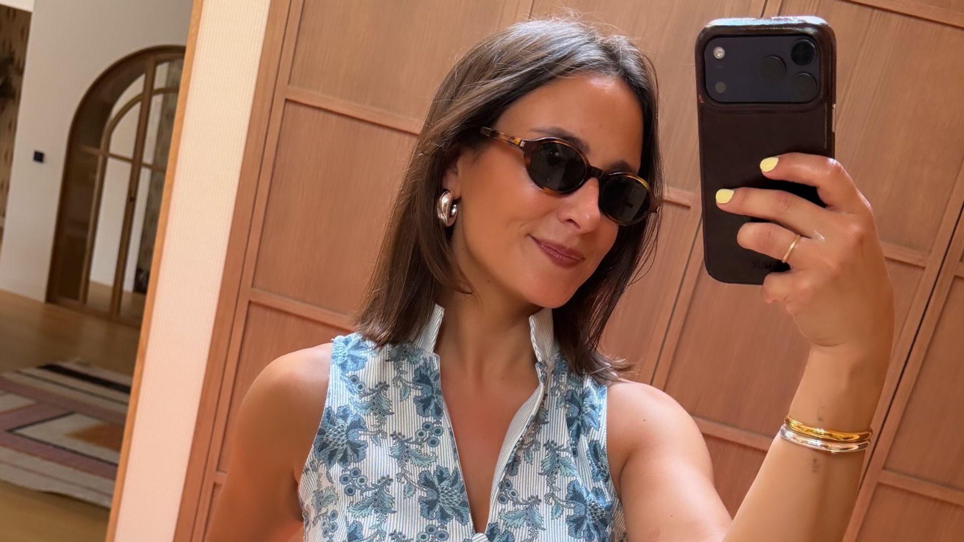 María Pombo y sus hermanas se coordinan en el bautizo de su 