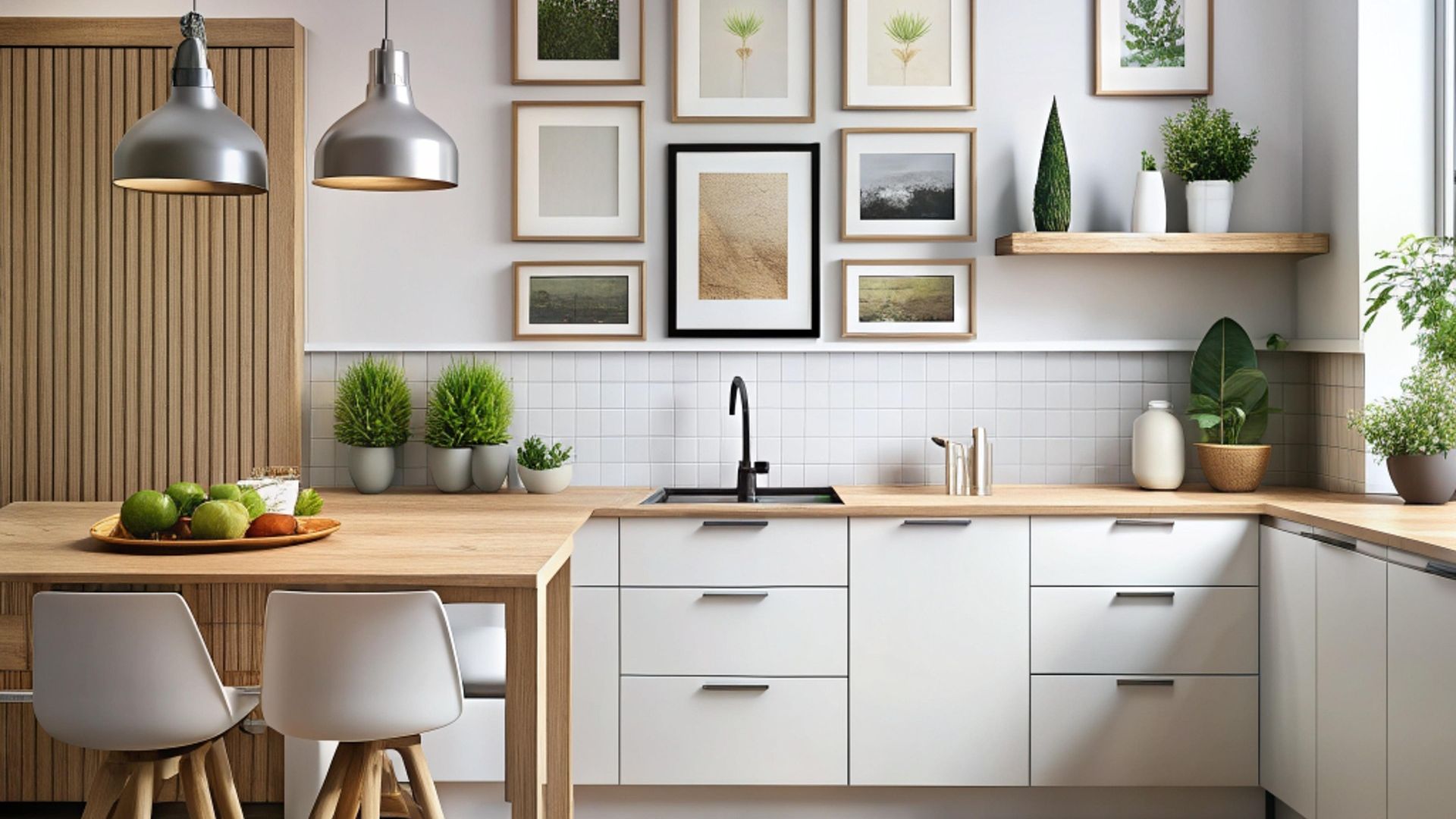 Cocina luminosa