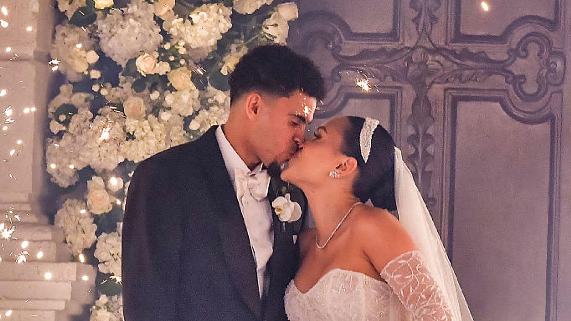 La lujosa boda del futbolista Luis Díaz y Geraldine Ponce: fundas de diamantes y una fiesta de dos días