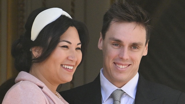 Louis Ducruet y Marie Chevallier en el día Nacional de Mónaco 2022