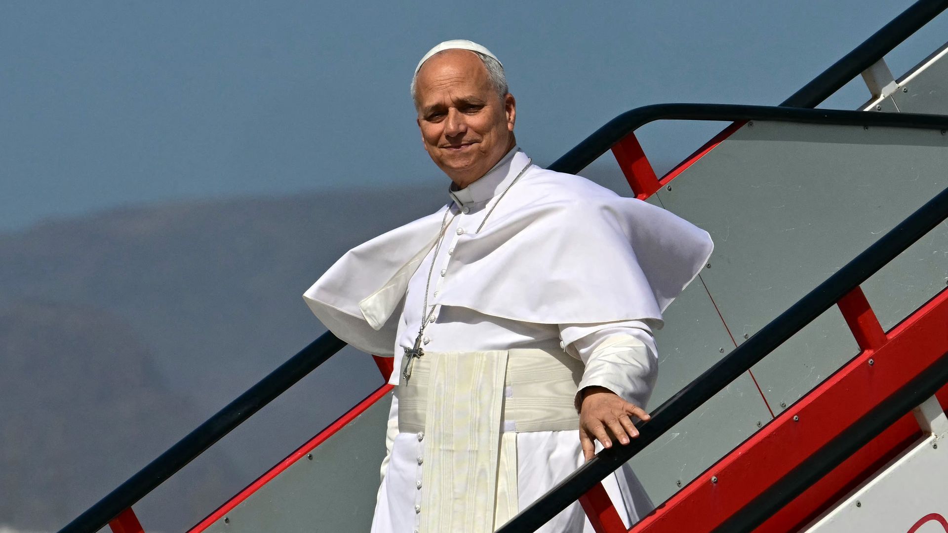 El papa León XIV, tras el susto vivido en su vuelta a Roma: "Muchas gracias por habernos salvado"