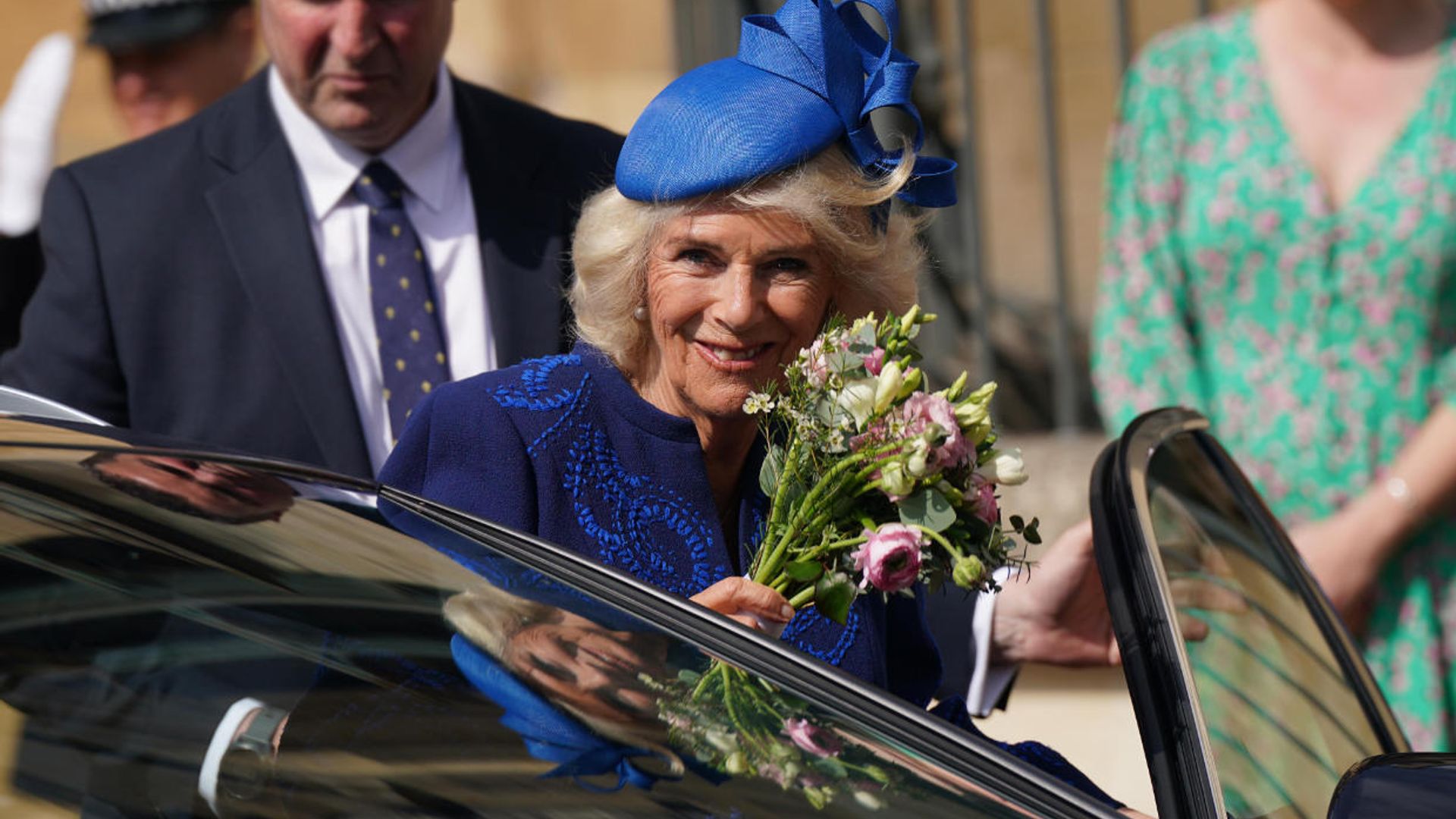 El motivo por el que la reina Camilla tuvo que marcharse antes de la misa de Pascua