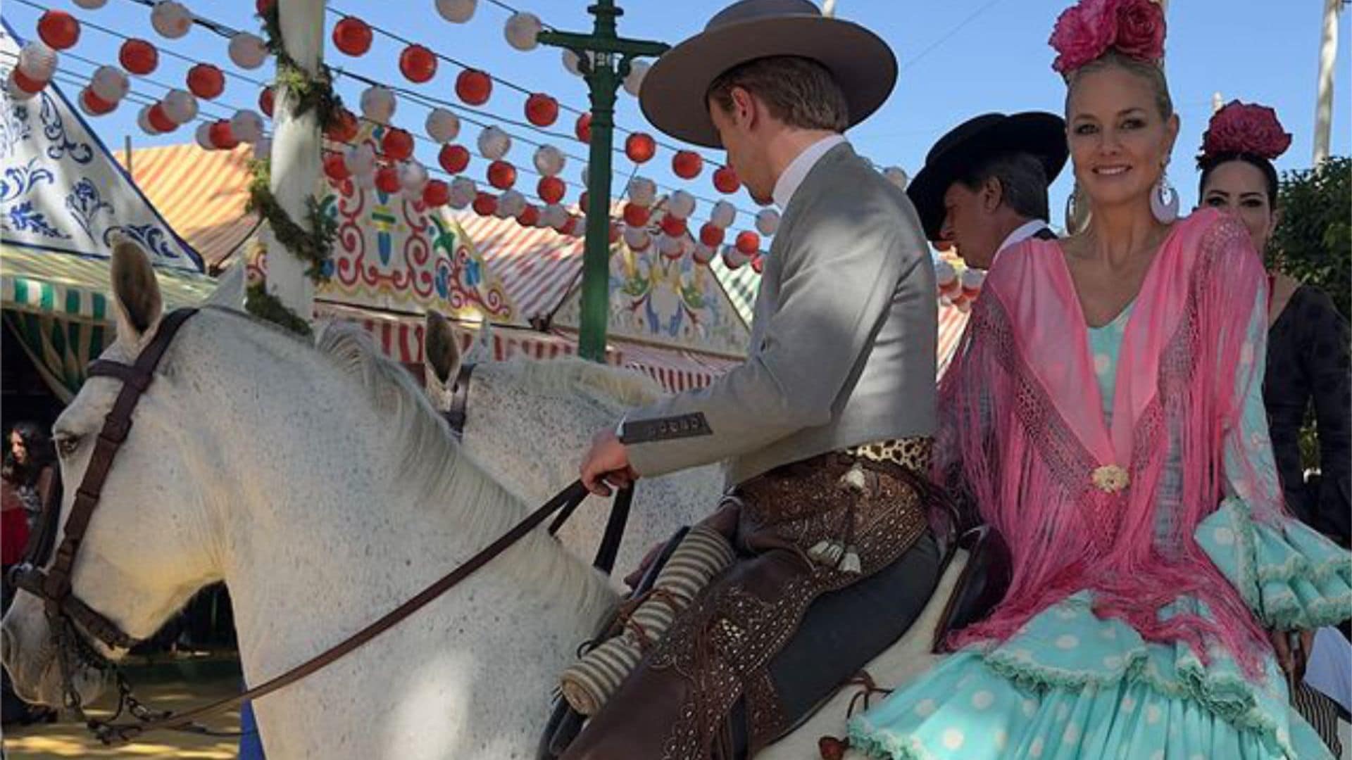 Genoveva Casanova presume de hijo en la Feria antes de su reto televisivo más inesperado