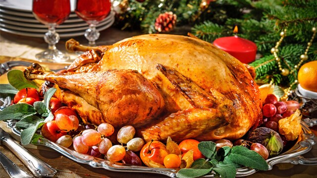 pavo navidad