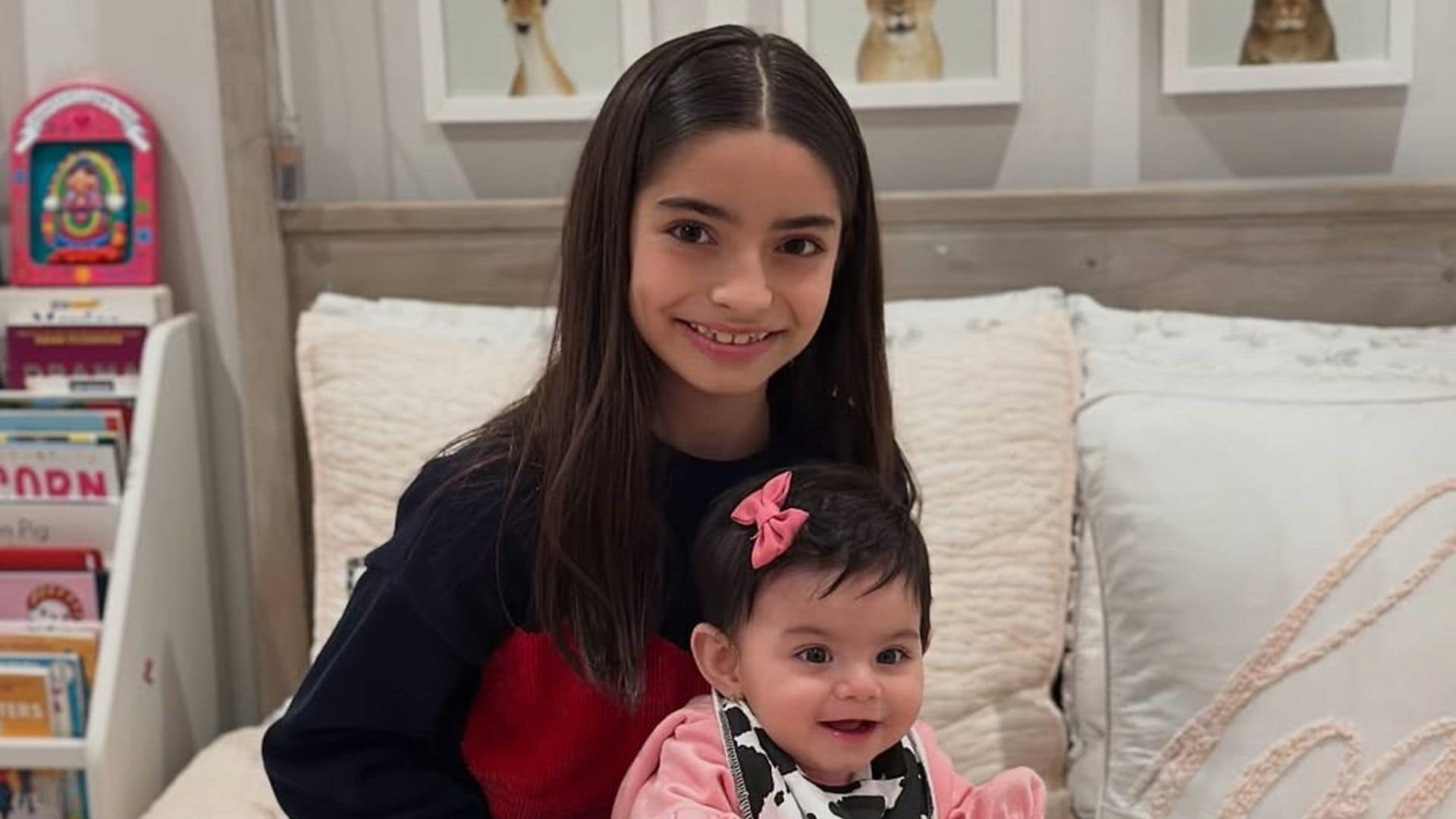 La emoción de Aitana Derbez en su reencuentro con su sobrina Tessa