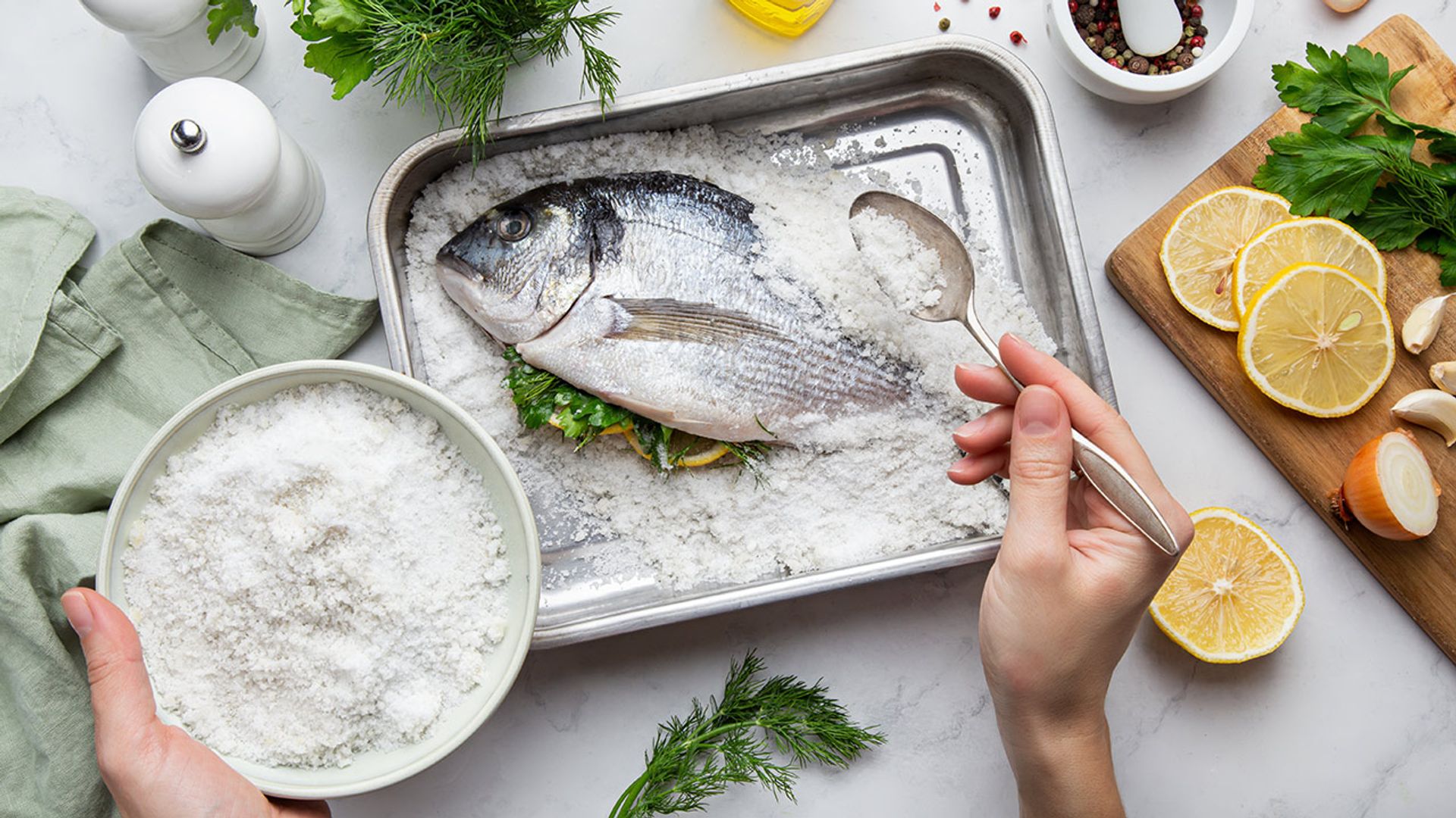 Los 7 mejores pescados para hacer a la sal