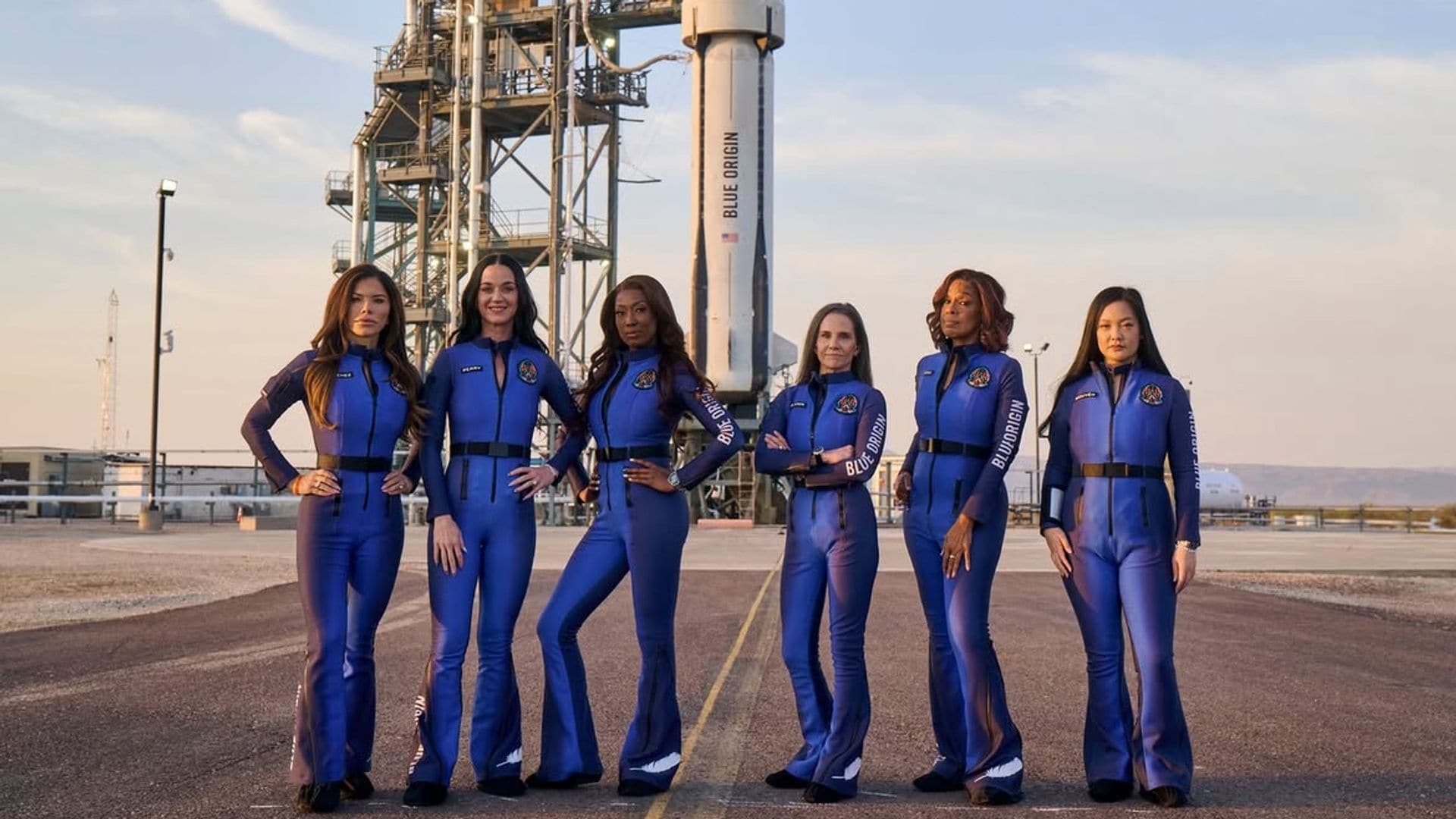 Así fueron los trajes diseñados por Lauren Sánchez para el primer viaje exclusivo de mujeres al espacio