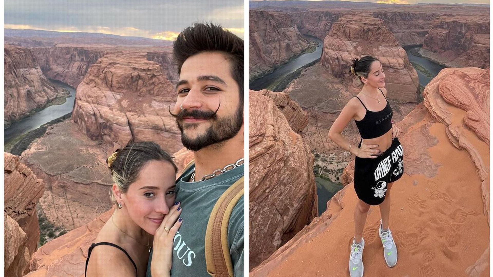 Camilo sorprende a Evaluna con un viaje al Gran Cañón por su cumpleaños