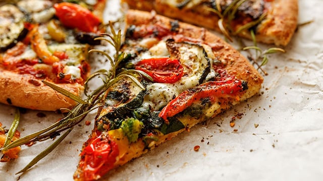 pizza vegetariana
