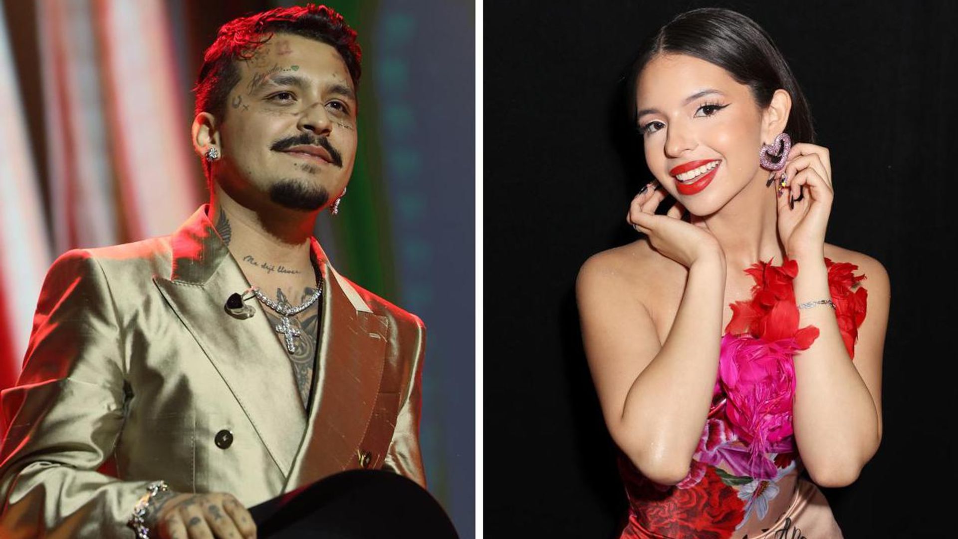 Christian Nodal y Ángela Aguilar, felices y de la mano, disfrutan de su amor en Ecuador